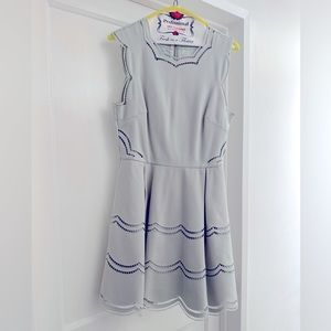 Ted Baker Dress in Light Blue/Tiffany’s Teal - Size 2